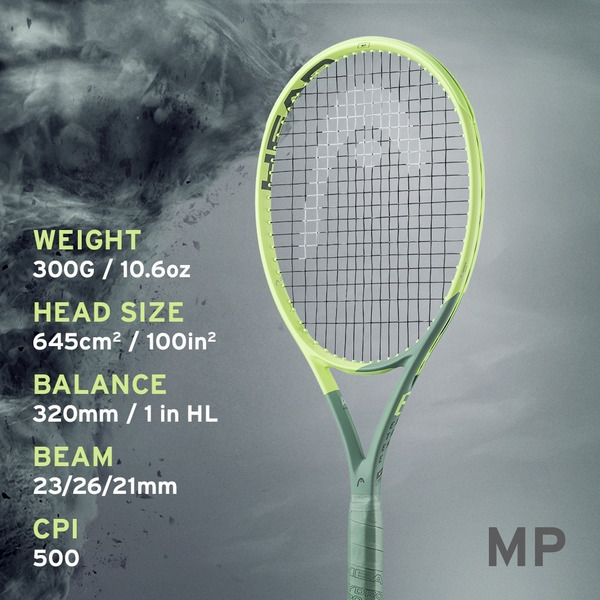 【HEAD】{300g/旋球型} EXTREME MP 2022 網球拍