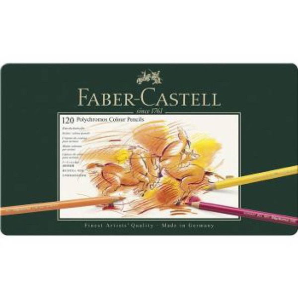 德國輝柏 Faber-Castell 藝術家級 油性彩色鉛筆 【油性】POLYCHROMOS 鐵盒裝 36/60/120色
