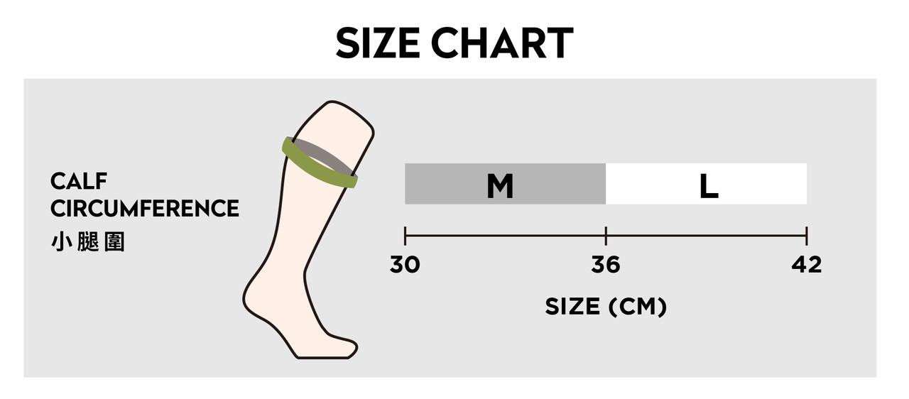 高度表  | 專精專項機能運動襪
