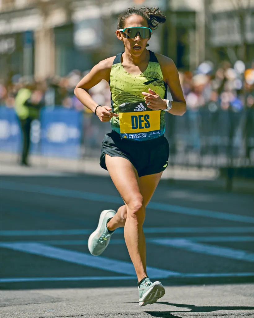 Des Running the Boston Marathon