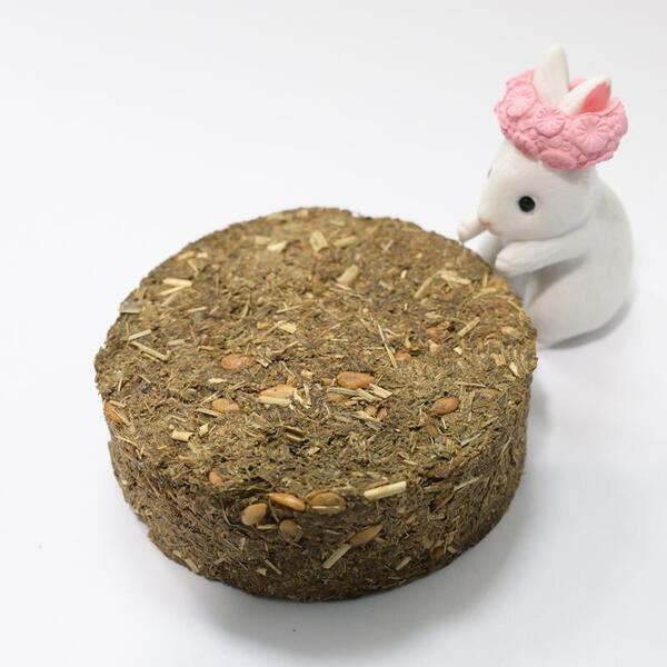 兔兔草餅-亞麻籽