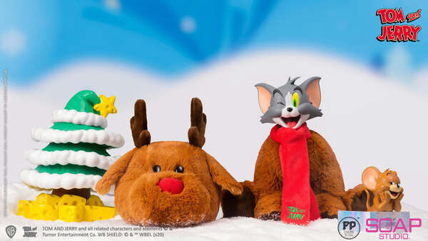 聖誕限定 馴鹿湯姆貓&禮物傑利鼠 套裝組