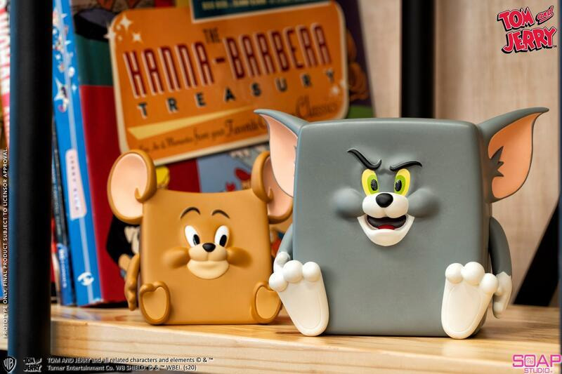 湯姆貓與傑利鼠 造型系列 怪趣人偶款套組