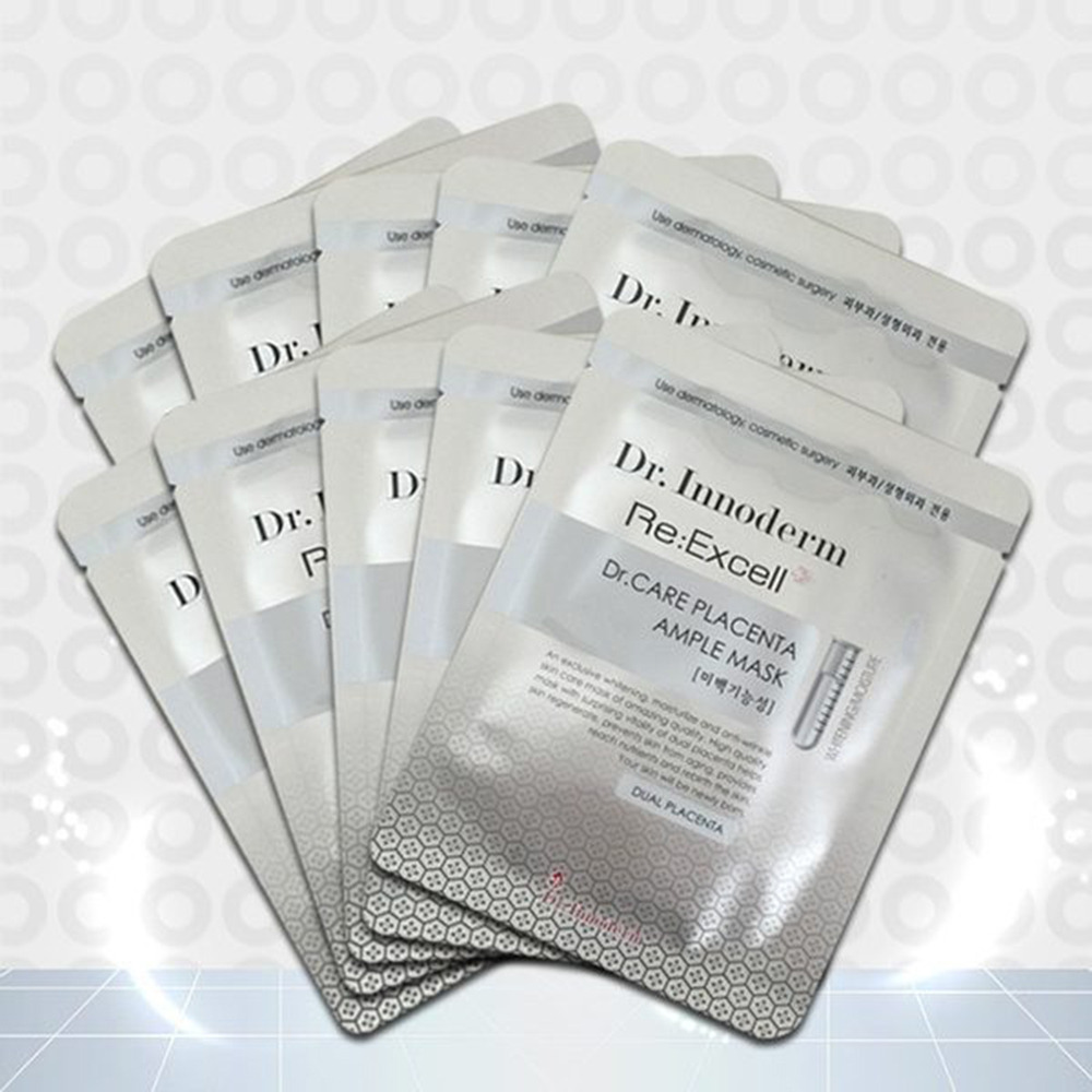 韓國【Dr. Innoderm】原裝進口醫美用水光修復抗皺面膜(亮白銀)25mlx10片/盒