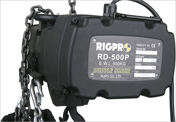 KUPO RD-500 / RD-500P BGV D8+ Chain Hoist
