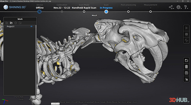 3D掃描史前野獸文物，歷史藝術與科學的融合