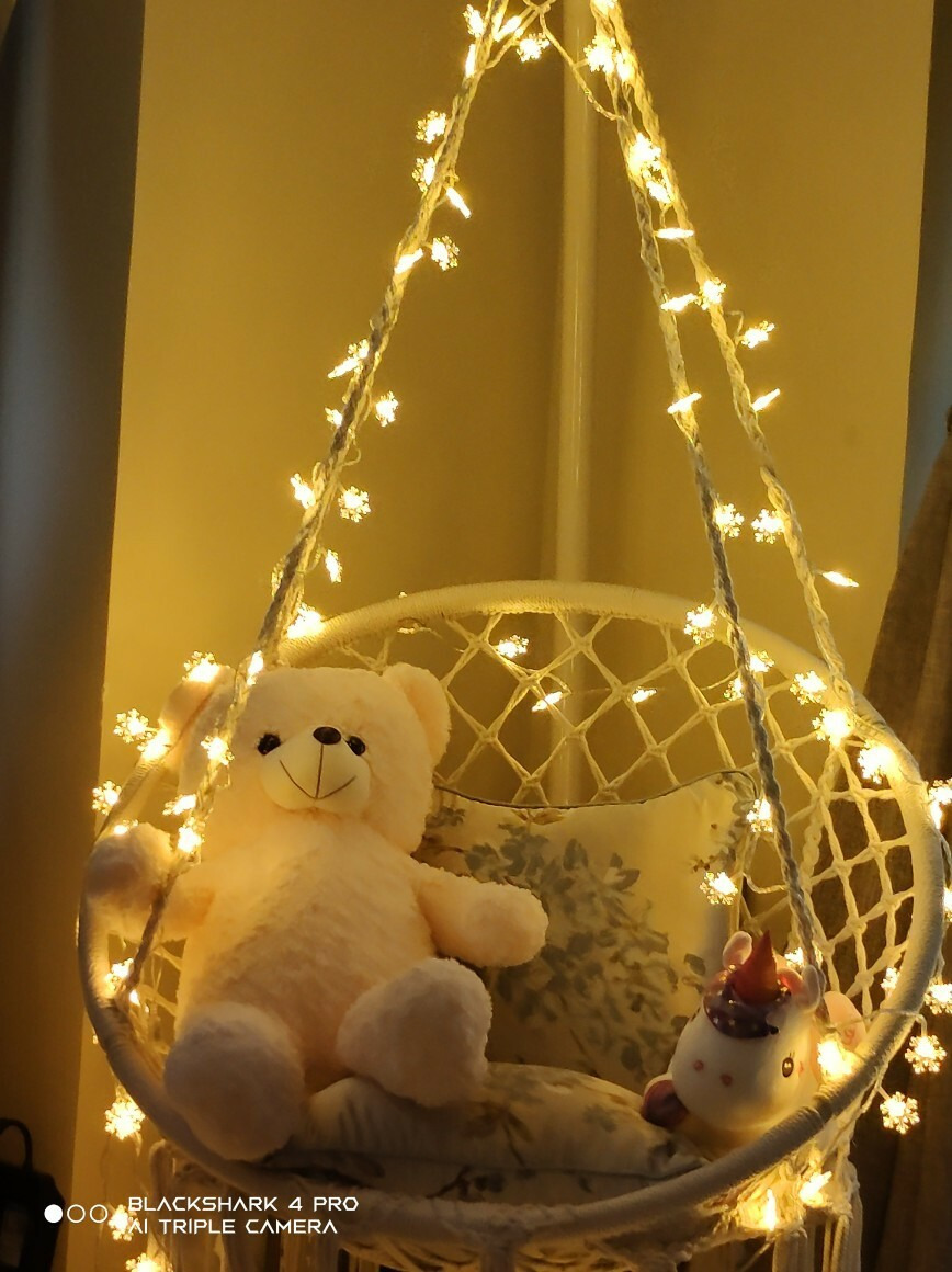 雪花燈串led聖誕樹串燈