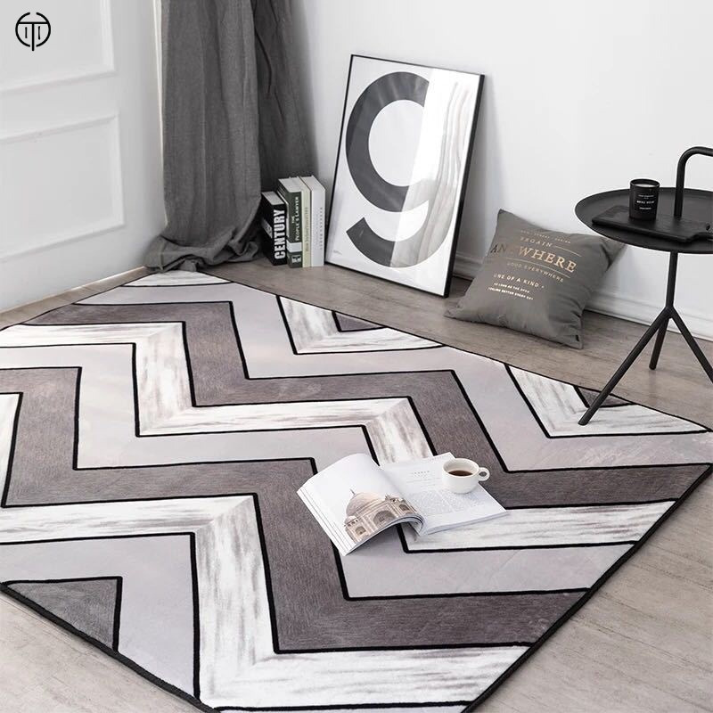 幾何抽象地毯