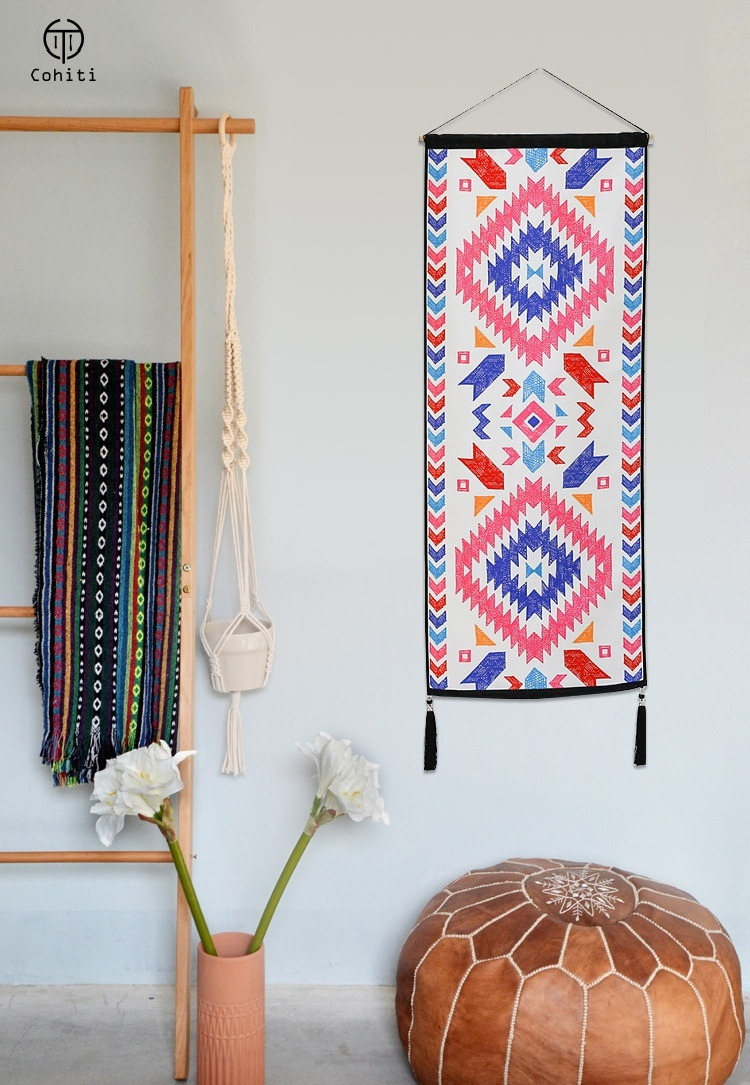 北歐裝飾品民族風掛畫掛毯