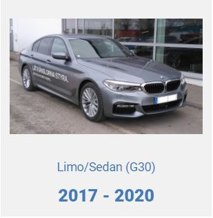 BMW5系 Limo/Sedan(G30) 2017-2020