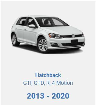 Volkswagen Golf 7 Hatchback GTI GTD R 4 Motio 2013-2020 汽車音響喇叭