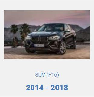 BMW X6 SUV(F16) 2014-2018 汽車喇叭