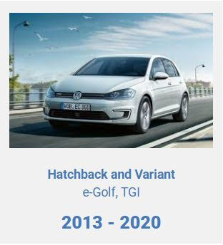 Volkswagen Golf 7 Hatchback and Variant e-Golf GTI 2013-2020 汽車音響喇叭